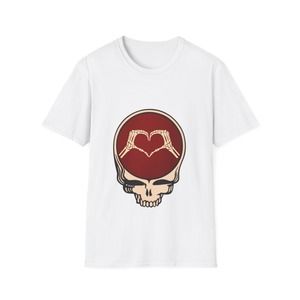 Grateful Dead Valentines Day Shirt White They Love Each Other